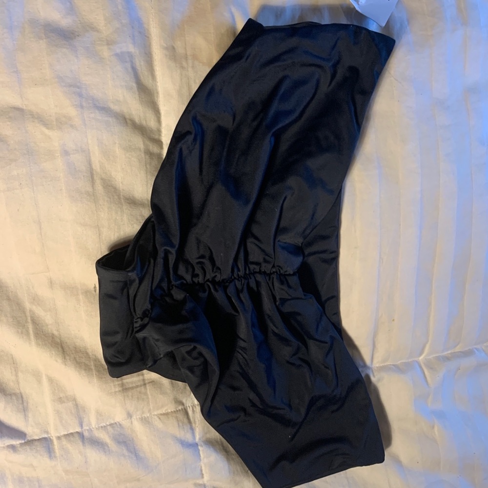 Black bikini bottom